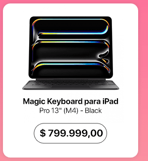 Magic Keyboard para iPad Pro 13" (M4) - Español - Black